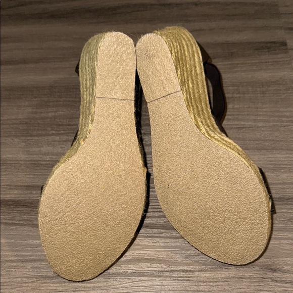Steve Madden Tan Wedge Sandals with Espadrille Heel - Picture 5 of 5